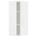 IKEA METOD МЕТОД, шафа навісна із полицями, білий Енкопінг / білий імітація дерева, 30x80 см 594.734.84 фото thumb №1