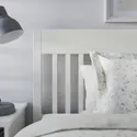 IKEA IDANÄS ИДАНЭС, каркас кровати, белый / Лёнсет, 140x200 см 093.921.93 фото thumb №6