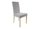 BRW Мягкое кресло Linfen бархатно-серого цвета TXK_LINFEN-TX069-1-FMIX70-SORO_90_GREY фото thumb №1
