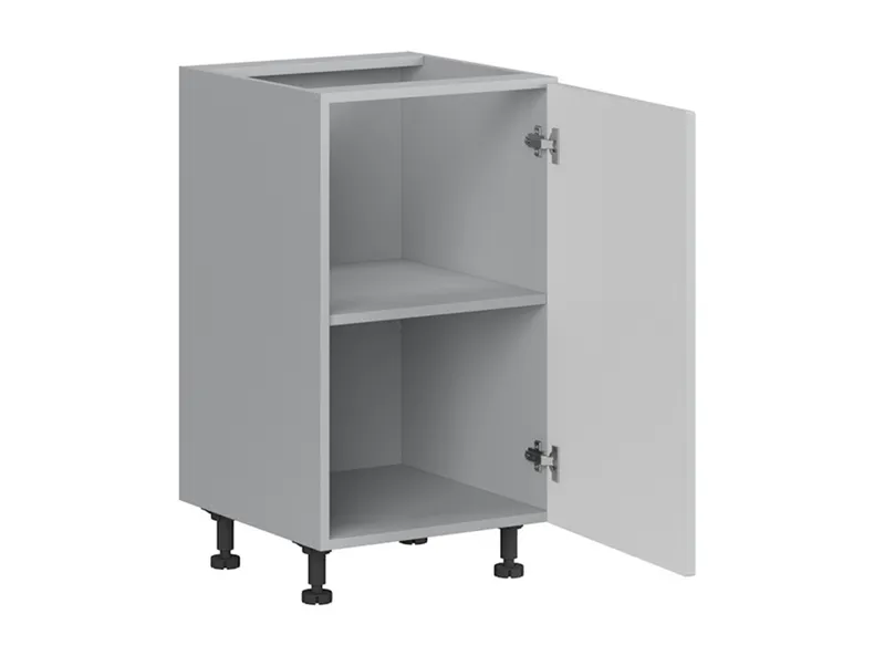 BRW Базовый шкаф для кухни Top Line 45 см правый светло-серый матовый, греноловый серый/светло-серый матовый TV_D_45/82_P-SZG/BRW0014 фото №3