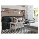 IKEA KIVIK КІВІК, 3-місний диван, з шезлонгом/Гранн/Бомстад чорний 894.431.84 фото thumb №7