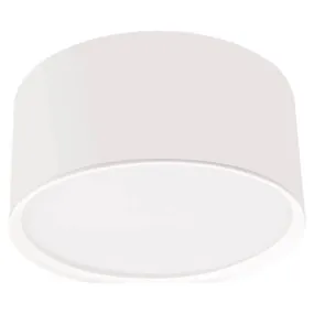 BRW Стельовий світильник для ванної Kendal круглий світлодіодний 6 Вт білий 082459 фото