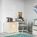 IKEA SMÅSTAD СМОСТАД / PLATSA ПЛАТСА, шафа, білий береза / з 1 полицею, 60x57x63 см 793.897.95 фото thumb №4