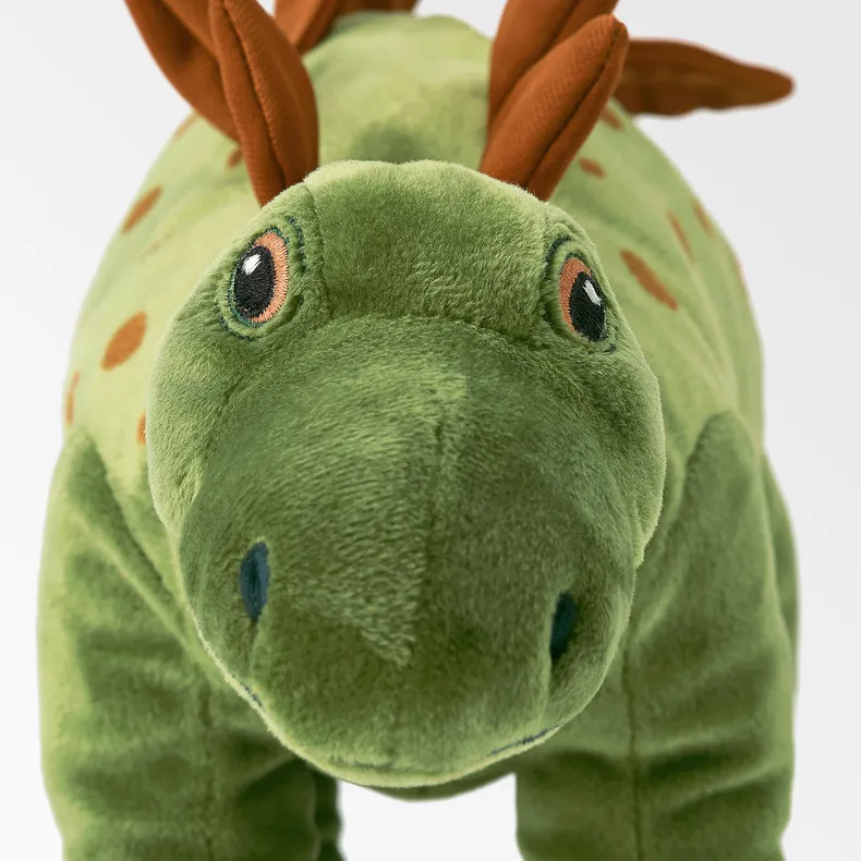 IKEA JÄTTELIK ЄТТЕЛІК, іграшка м’яка, динозавр/стегозавр, 50 см 404.711.78 фото №3