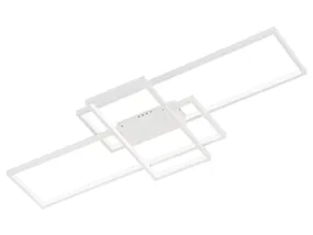 BRW Стельовий світлодіодний металевий світильник Zenith білий 072580 фото