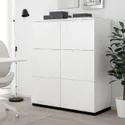 IKEA GALANT ГАЛАНТ, комбинация д / хранен с внутр оснащен, белый, 102x120 см 893.041.02 фото thumb №2