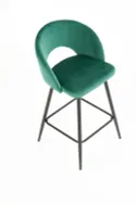 Барный стул HALMAR H96 хокер темно-зеленый фото thumb №8