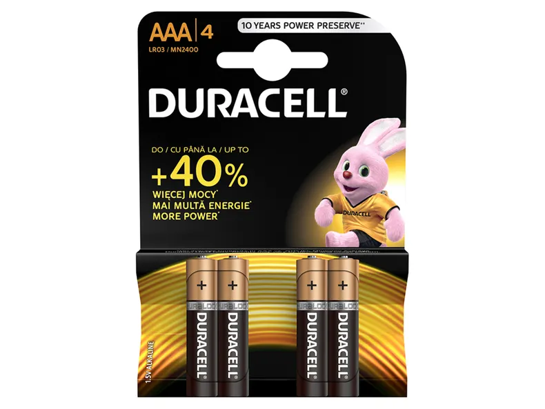 BRW Duracell Basic AAA/LR03, батарейки 065928 фото №1