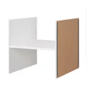 IKEA KALLAX КАЛЛАКС, вставка, 1 полиця, білий, 33x33 см 204.237.20 фото thumb №1