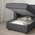 IKEA VIMLE ВИМЛЕ, козетка, Окрашенный в средне-серый цвет 993.998.97 фото thumb №4