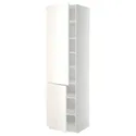 IKEA METOD МЕТОД, висока шафа із полицями / 2 дверцят, білий / ВЕДДІНГЕ білий, 60x60x220 см 294.549.48 фото thumb №1