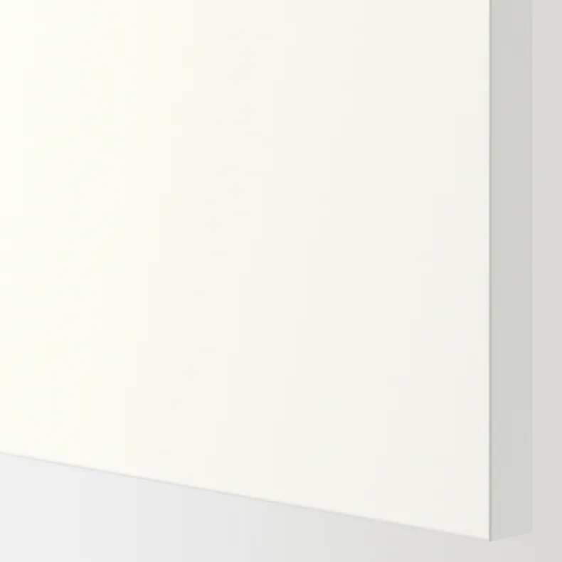 IKEA METOD МЕТОД, навісна шафа з полицями / 2 дверцят, білий / ВАЛЛЬСТЕНА білий, 80x80 см 395.072.63 фото №2