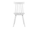 BRW Сучасний дерев'яний стілець з палицею білий, білий TXK_PAT_MOD-TX098-1-TK0 фото thumb №3