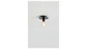 BRW Металлический потолочный светильник Piatto черный 089016 фото thumb №2