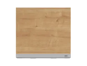 BRW Кухонный верхний шкаф Sole 60 см с вытяжкой дуб арлингтон, альпийский белый/арлингтонский дуб FH_GOO_60/50_O_FL_BRW-BAL/DAANO/IX фото