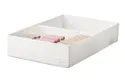IKEA STUK СТУК, коробка з відділеннями, білий, 34x51x10 см 904.744.38 фото thumb №2