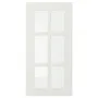 IKEA STENSUND СТЕНСУНД, скляні дверцята, білий, 30x60 см 804.505.84 фото