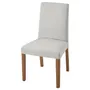 IKEA BERGMUND БЕРГМУНД, стул, имит. дуб / орста светло-серый 993.877.38 фото