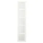 IKEA BERGSBO БЕРГСБУ, дверца с петлями, матовое стекло / белый, 50x229 см 099.041.79 фото