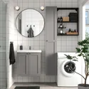 IKEA ENHET ЭНХЕТ, ванная, антрацит / серый каркас, 64x43x65 см 095.474.87 фото thumb №2