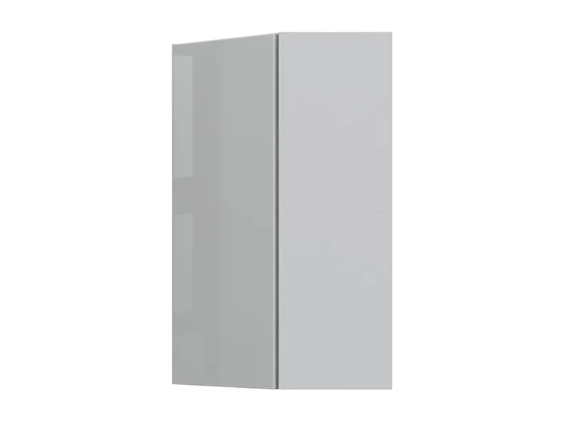 BRW Top Line 60 см угловой кухонный шкаф правый серый глянец, серый гранола/серый глянец TV_GNWU_60/95_P-SZG/SP фото №2