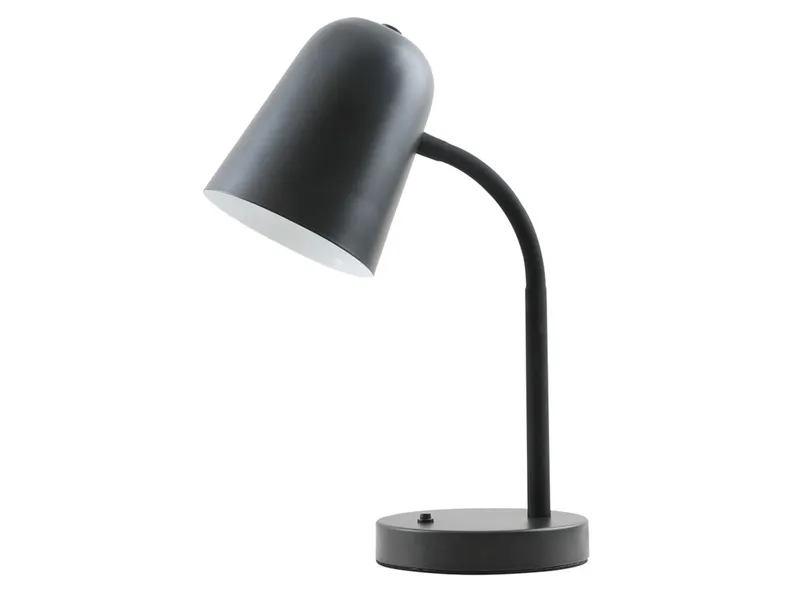 BRW Металлическая настольная лампа Prato черного цвета 093412 фото №1