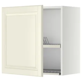 IKEA METOD МЕТОД, навесной шкаф с сушилкой, белый / бодбинские сливки, 60x60 см 694.657.42 фото