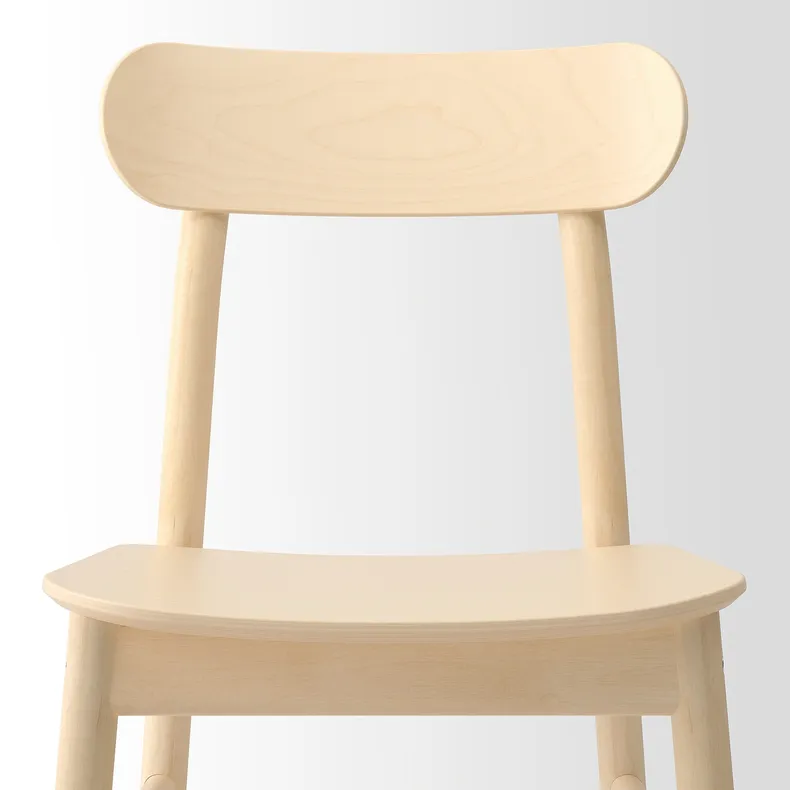 IKEA RÖNNINGE РЕННІНГЕ, стілець, береза 104.225.04 фото №7