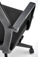 Крісло комп'ютерне офісне обертове HALMAR FABIO, чорний фото thumb №9