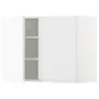 IKEA METOD МЕТОД, навесной шкаф с полками / 2дверцы, белый / Воксторп глянцевый / белый, 80x60 см 794.561.48 фото