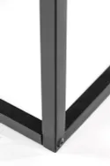 Журнальный столик деревянный HALMAR VESPA, 100x60 см, столешница: натуральная, ножки из металла: черные фото thumb №5