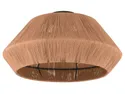 BRW Тканинний стельовий світильник Олдерні коричневий 086705 фото thumb №1