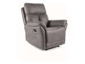 Крісло розкладне SIGNAL HADES, тканина: сірий фото