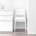 IKEA VANGSTA ВАНГСТА / TEODORES ТЕОДОРЕС, стол и 4 стула, белый / белый, 120 / 180 см 592.211.89 фото thumb №4