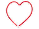 BRW Светодиодное сердце неоновый настенный светильник красный 093780 фото thumb №1