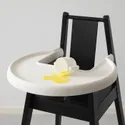IKEA BLÅMES БЛОМЕС, высокий стульчик со столешн, черный 501.650.79 фото thumb №4