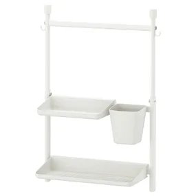 IKEA SUNNERSTA СУННЕРСТА, кухонний органайзер, без отворів/полиця/сушарка для посуду/контейнер 393.384.25 фото