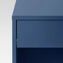 IKEA VIKHAMMER ВІКХАММЕР, приліжковий столик, синій, 40x39 см 705.838.29 фото thumb №4