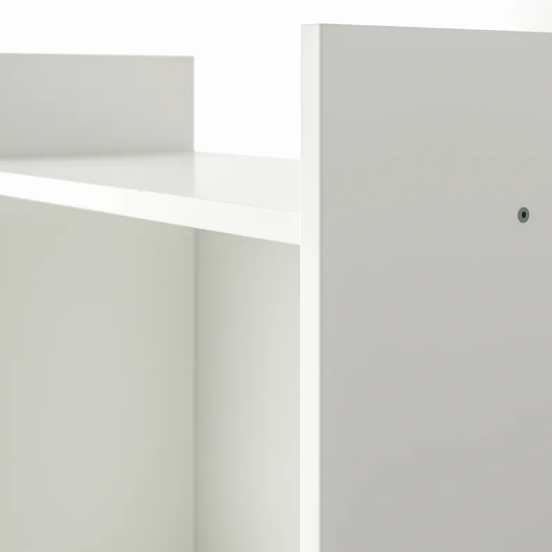 IKEA BAGGEBO БАГГЕБО, книжкова шафа, білий, 50x25x160 см 204.367.13 фото №5