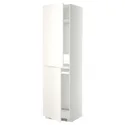 IKEA METOD МЕТОД, висока шафа для холодильнка / морозил, білий / ВЕДДІНГЕ білий, 60x60x220 см 499.207.09 фото thumb №1