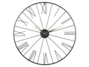 BRW Металлические настенные часы New York 70 см черные 085807 фото thumb №1