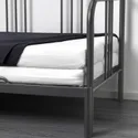 IKEA FYRESDAL ФИРЕСДАЛЬ, каркас кровати-кушетки, черный, 80x200 см 204.243.62 фото thumb №7
