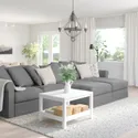 IKEA GRÖNLID ГРЁНЛИД, 4-местный диван с козетками, Люнген средне-серый 794.090.72 фото thumb №2