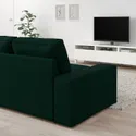 IKEA KIVIK КІВІК, 2-місний диван, Талміра темно-зелена 194.847.62 фото thumb №3