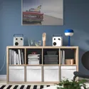 IKEA VAPPEBY ВАППЕБЮ, динамики bluetooth, белый / 2 шт. поколение 3, 20x20 см 095.378.41 фото thumb №2