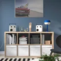 IKEA VAPPEBY ВАППЕБЮ, bluetooth-динамік, білий, 2 шт gen 3, 20x20 см фото thumb №2