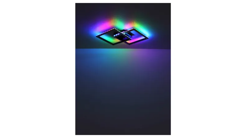 BRW Стельовий світлодіодний світильник Jepp з диммером чорний 091506 фото №14