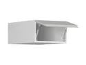 BRW Кухонный шкаф с навесным верхом Sole 40 см светло-серый глянец, альпийский белый/светло-серый глянец FH_NO_40/23_O-BAL/XRAL7047 фото thumb №3