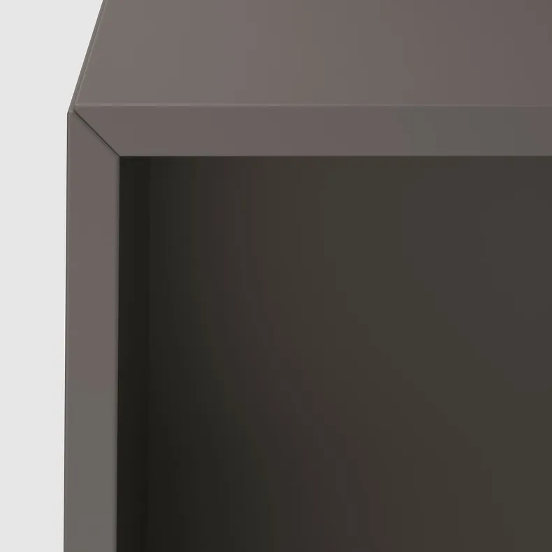 IKEA EKET ЭКЕТ, комбинация настенных шкафов, тёмно-серый, 105x35x120 см 891.890.98 фото №3