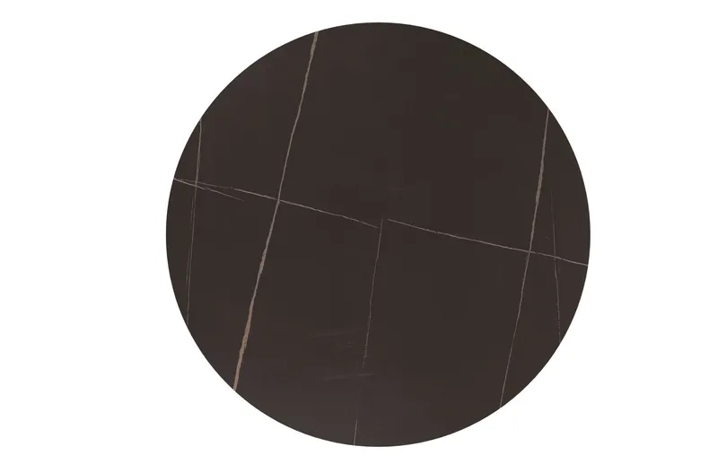 Обідній Стіл SIGNAL ESPERO, чорний мармур / чорний матовий, 80x80 фото №25